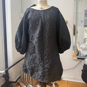 Arianne Elmy Black Floral Dress